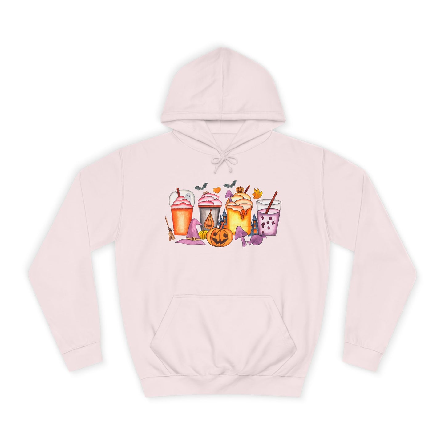 Unisex Halloween Hoodie for adults that want some fun drinking designs to give their clothes a pop of color