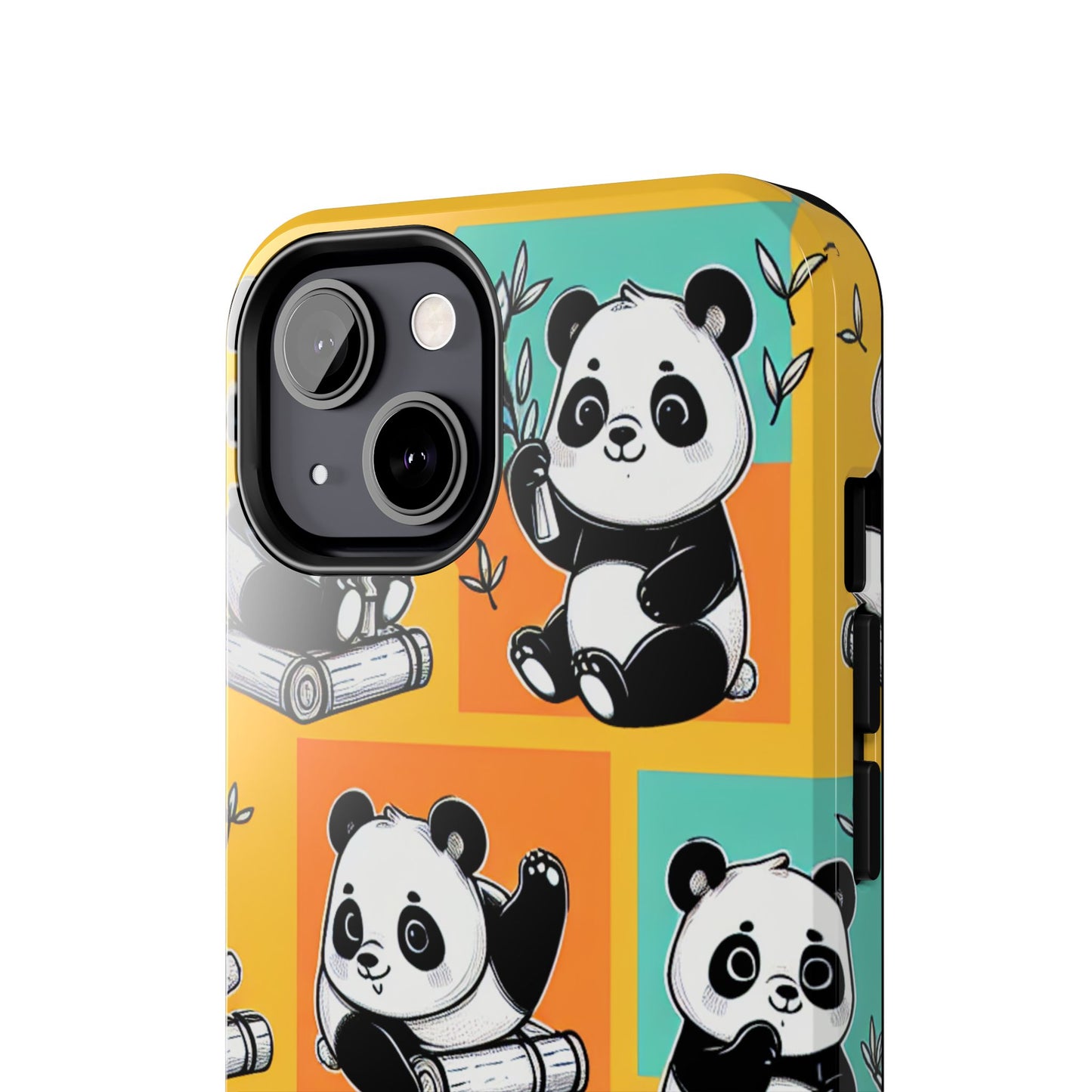 Cute Panda Phone Cases, Tough Panda Phone Cases, Gifts for Animal Lovers, Cute Cell Phone Cover, Fun Smartphone Accessories