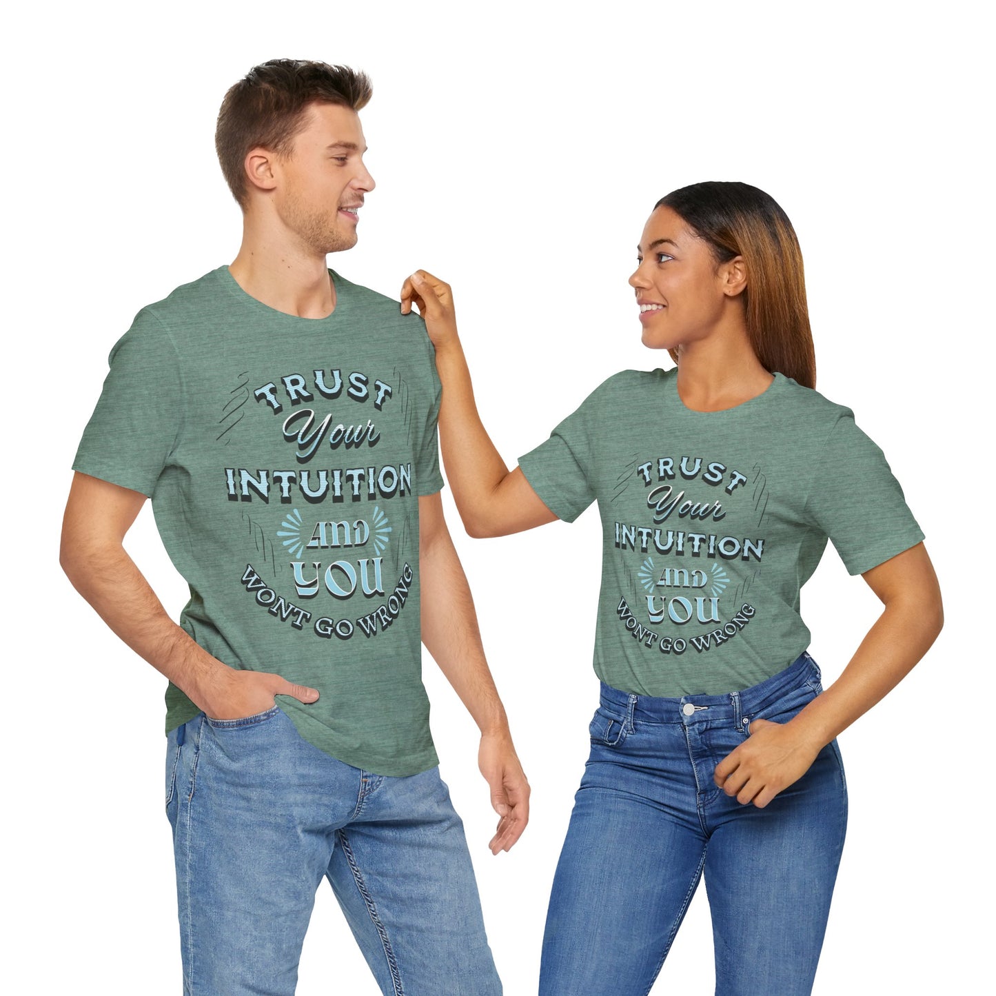 Trust Your Intuition Tee - Inspirational Unisex Jersey Short Sleeve Shirt, Motivational Gift, Casual Wear, Everyday Inspiration, [...]
