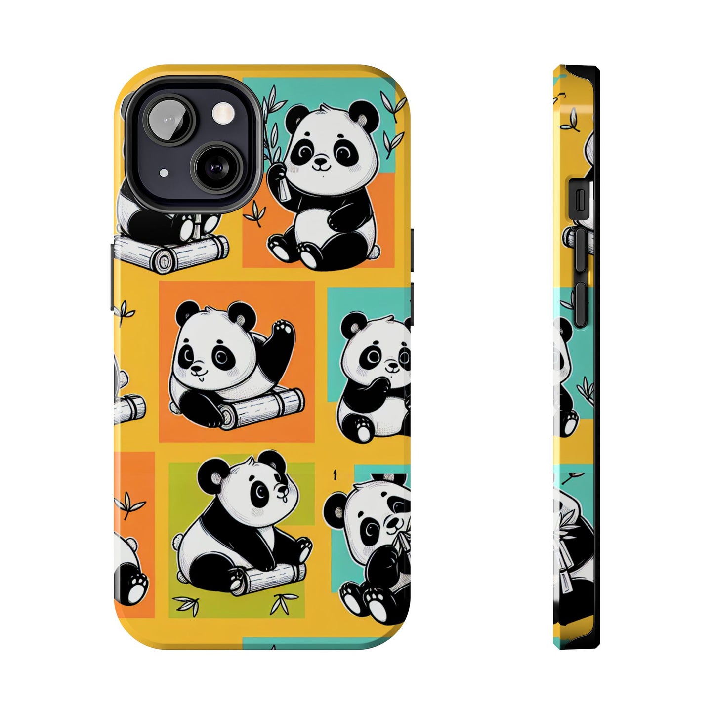 Cute Panda Phone Cases, Tough Panda Phone Cases, Gifts for Animal Lovers, Cute Cell Phone Cover, Fun Smartphone Accessories