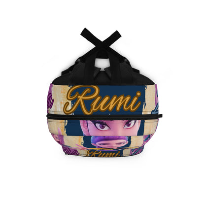 Glamorous Character Backpack, Stylish School Bag, Unique Kids Backpack, Trendy Travel Bag, Vibrant Daypack, Girls' Backpack with Fun Design