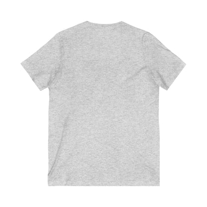 Cute Bunny V-Neck Tee, Adorable Animal T-Shirt for Spring, Nature Lovers Gift, Easter Celebration, Cozy Casual Wear