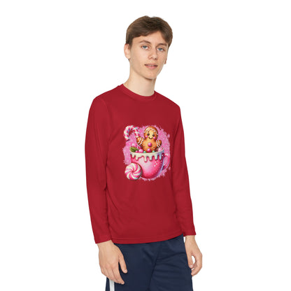 Youth Long Sleeve Holiday Tee - Cute Gingerbread Design, Perfect for Christmas, Winter Celebrations, Gift for Kids, Festive Wear, [...]
