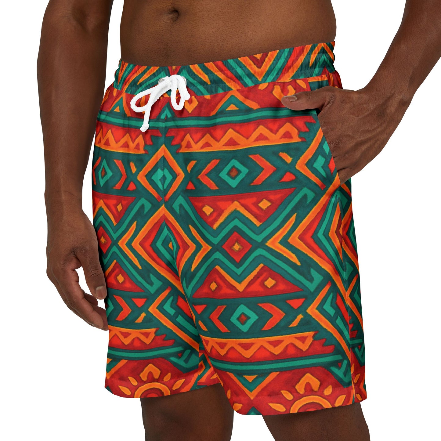 Vibrant Unisex Swim Shorts for Summer Fun, Beachwear, Pool Party, Holiday Fashion, Summer Vacay Essential