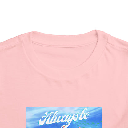 Toddler Mermaid Tee - Always Be a Mermaid, Kids Summer Shirt, Cute Toddler Clothing, Ocean Theme, Children's Birthday Gift