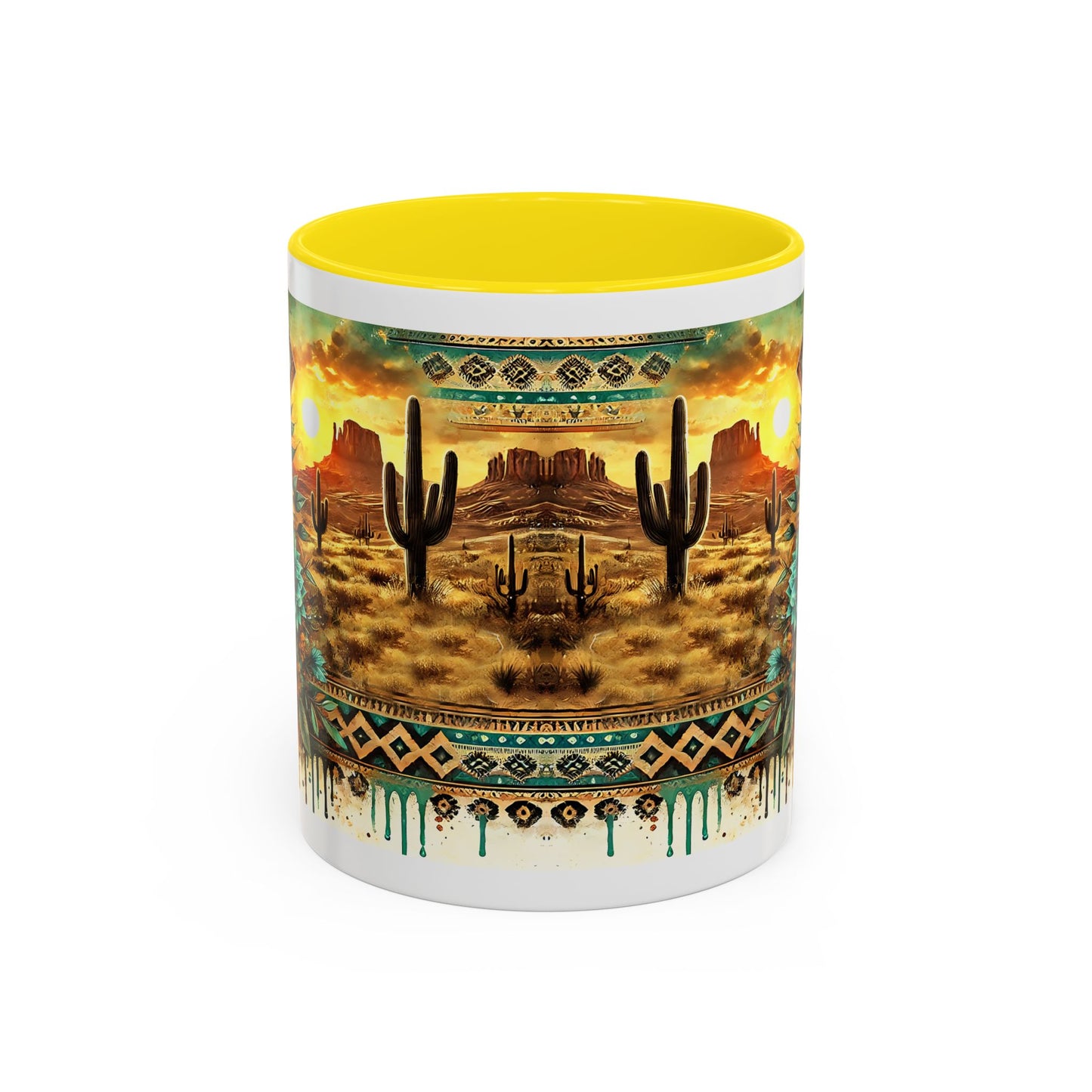 Desert Sunset Coffee Mug with Cacti and Sunflowers, Boho Mug, Gift for Nature Lovers, Coffee Lovers Gift, Southwestern Decor, Unique [...]