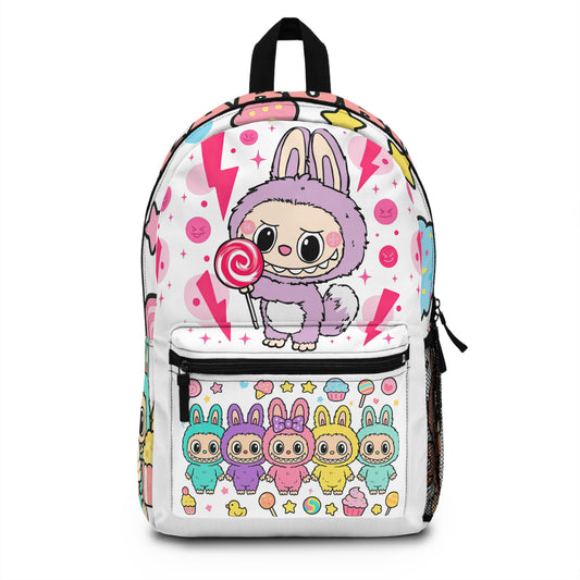 Cute Cartoon Character Backpack, Kids School Bag, Animal Print Rucksack, Fun Travel Gear, Perfect Gift for Holidays