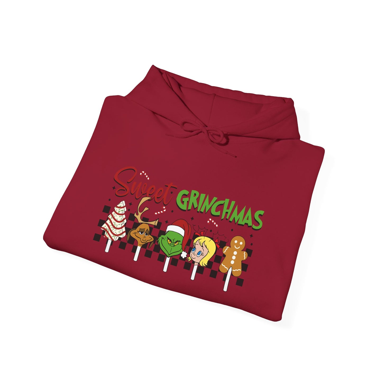Sweet Grinchmas Hoodie, Cozy Holiday Sweatshirt, Christmas Gift for Him/Her, Unisex Xmas Apparel, Festive Winter Hoodie