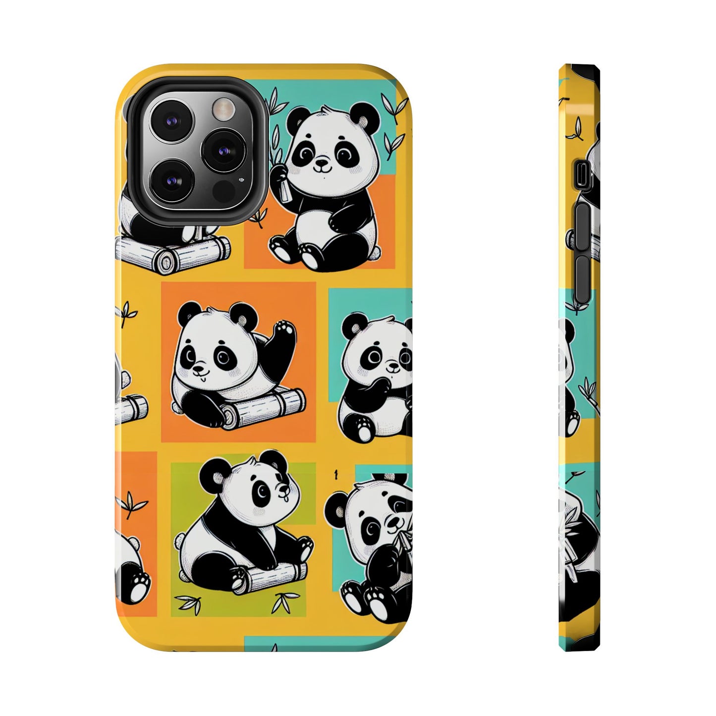 Cute Panda Phone Cases, Tough Panda Phone Cases, Gifts for Animal Lovers, Cute Cell Phone Cover, Fun Smartphone Accessories