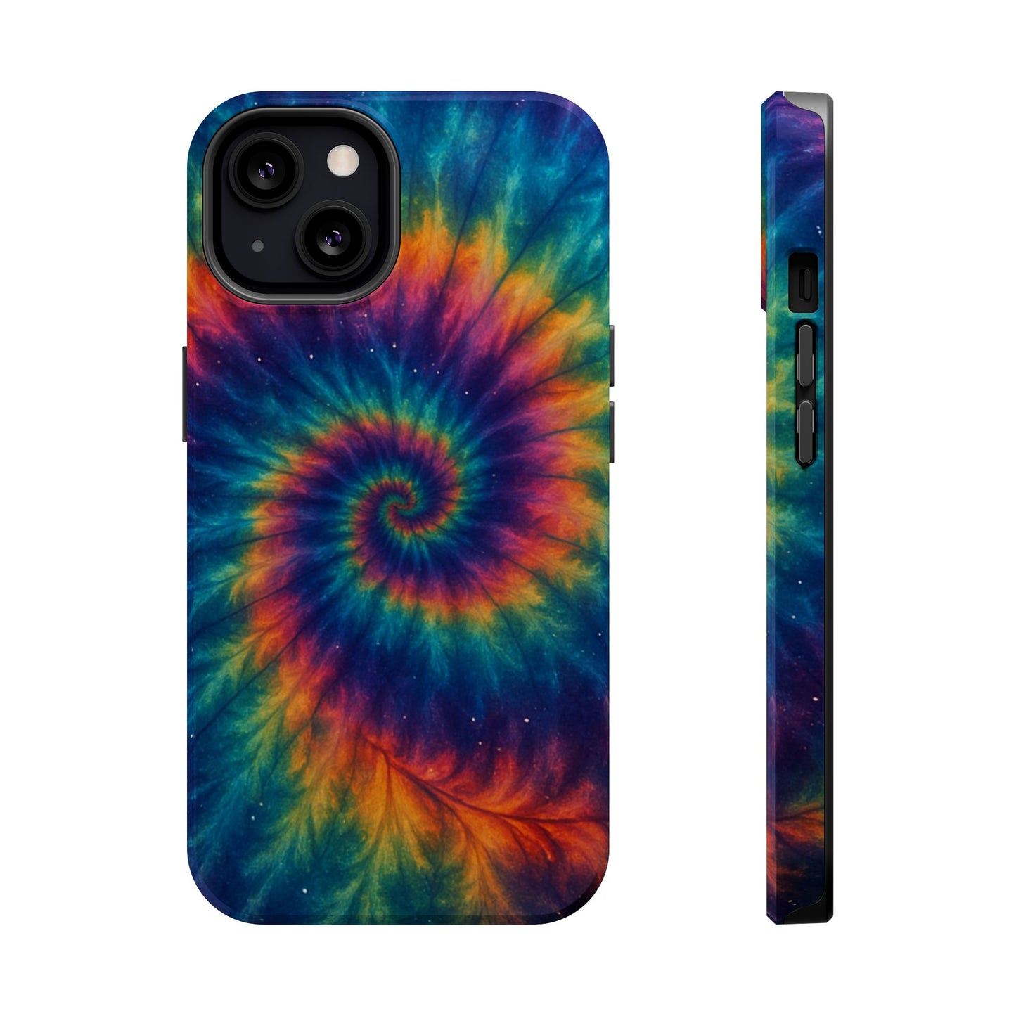 Colorful Tie-Dye Magnetic Phone Cases, Boho Phone Accessories, Unique Gift for Teens, Vibrant Phone Cover for Festivals, Summer Vibes