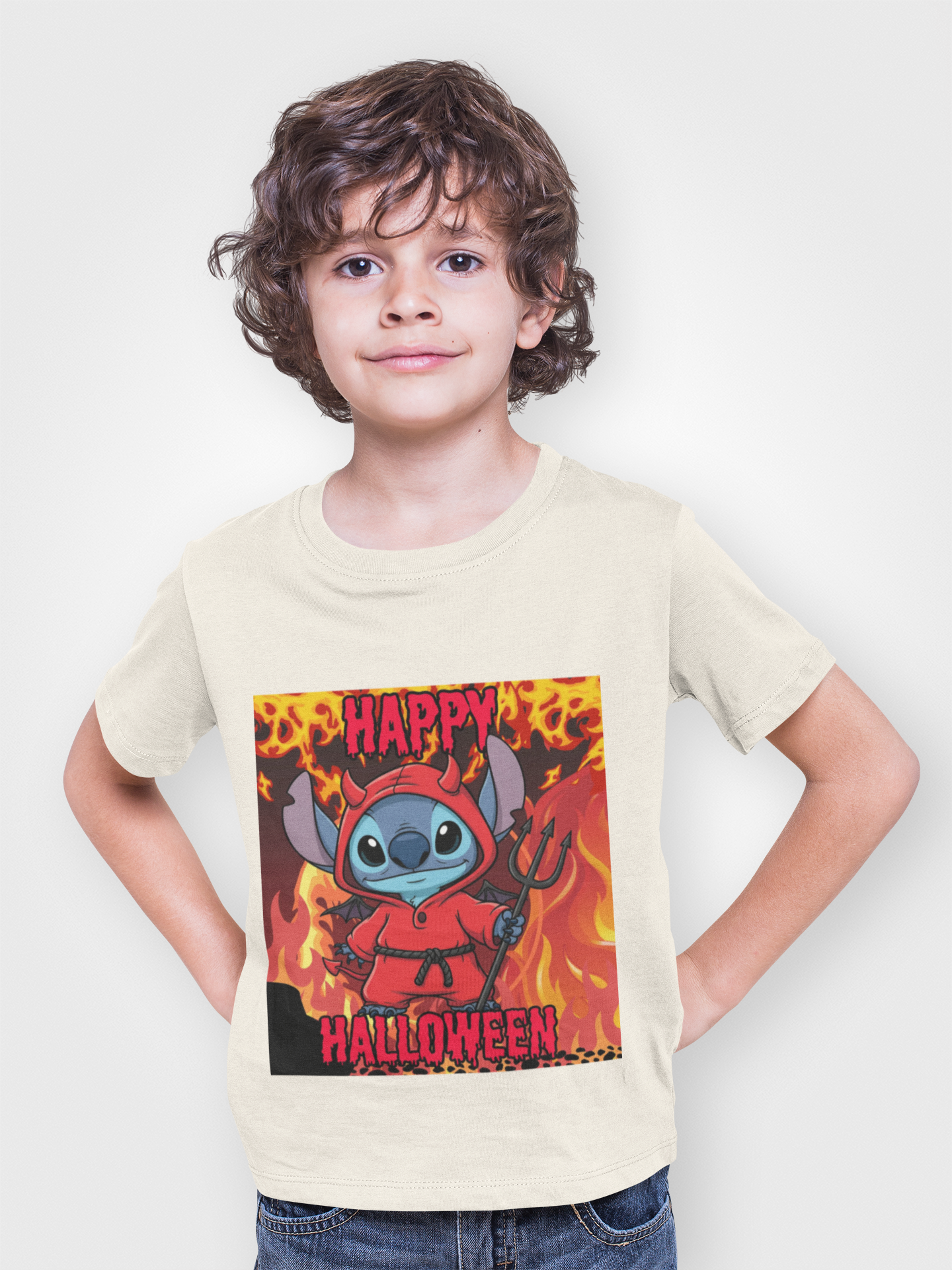 Happy Halloween Toddler Tee, Cute Kids T-Shirt, Halloween Costume, Fall Apparel, Toddler Graphic Shirt