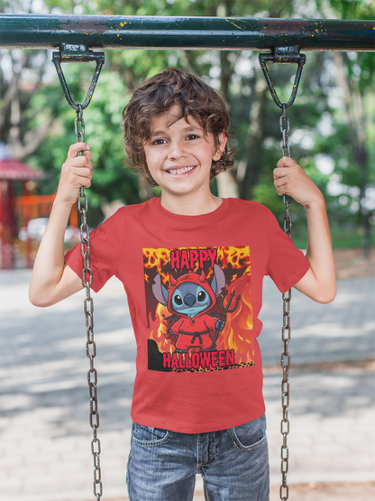 Happy Halloween Toddler Tee, Cute Kids T-Shirt, Halloween Costume, Fall Apparel, Toddler Graphic Shirt