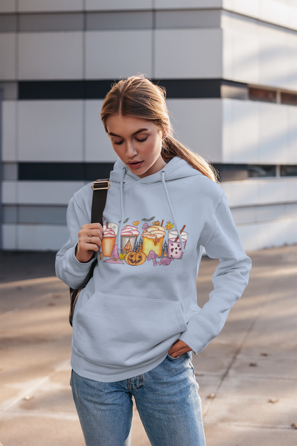 Unisex Halloween Hoodie for adults that want some fun drinking designs to give their clothes a pop of color