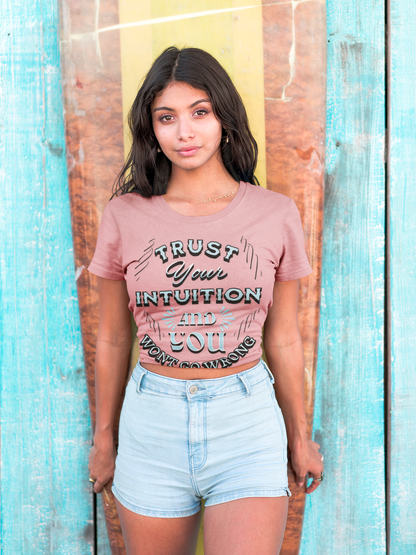 Trust Your Intuition Tee - Inspirational Unisex Jersey Short Sleeve Shirt, Motivational Gift, Casual Wear, Everyday Inspiration, [...]