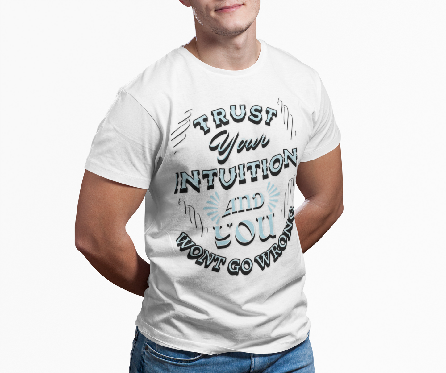 Trust Your Intuition Tee - Inspirational Unisex Jersey Short Sleeve Shirt, Motivational Gift, Casual Wear, Everyday Inspiration, [...]