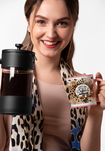 Trendy Coffee Accent Mug | Today's Vibe Coffee Mug, Unique Gift for Coffee Lovers, Chic Kitchen Decor, Fun Birthday Gift, Home Office [...]