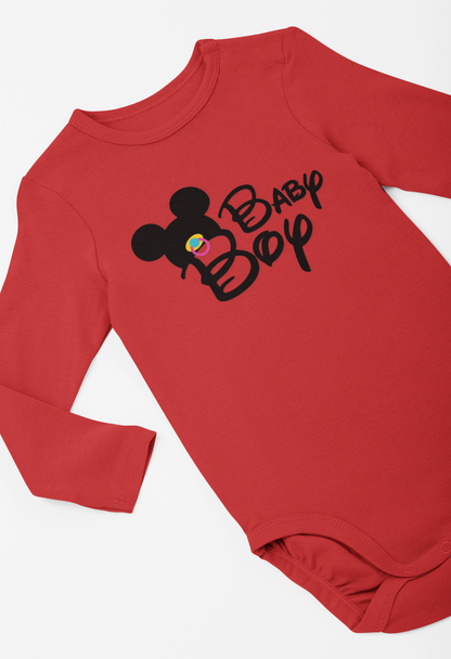 Mouse ears Infant Bodysuit - Cute Baby Outfit, Baby Gift, Cartoon Baby Wear, Family Matching, Baby Shower Gift