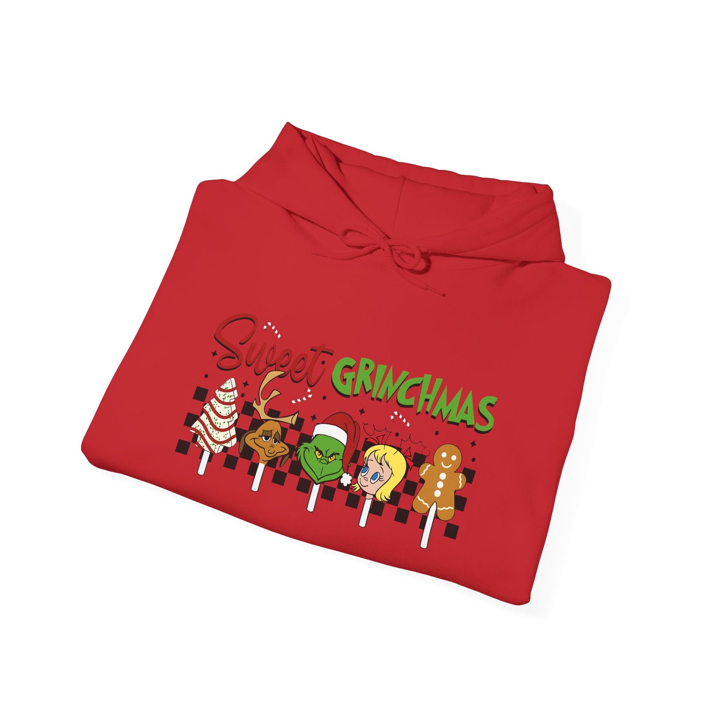 Sweet Grinchmas Hoodie, Cozy Holiday Sweatshirt, Christmas Gift for Him/Her, Unisex Xmas Apparel, Festive Winter Hoodie