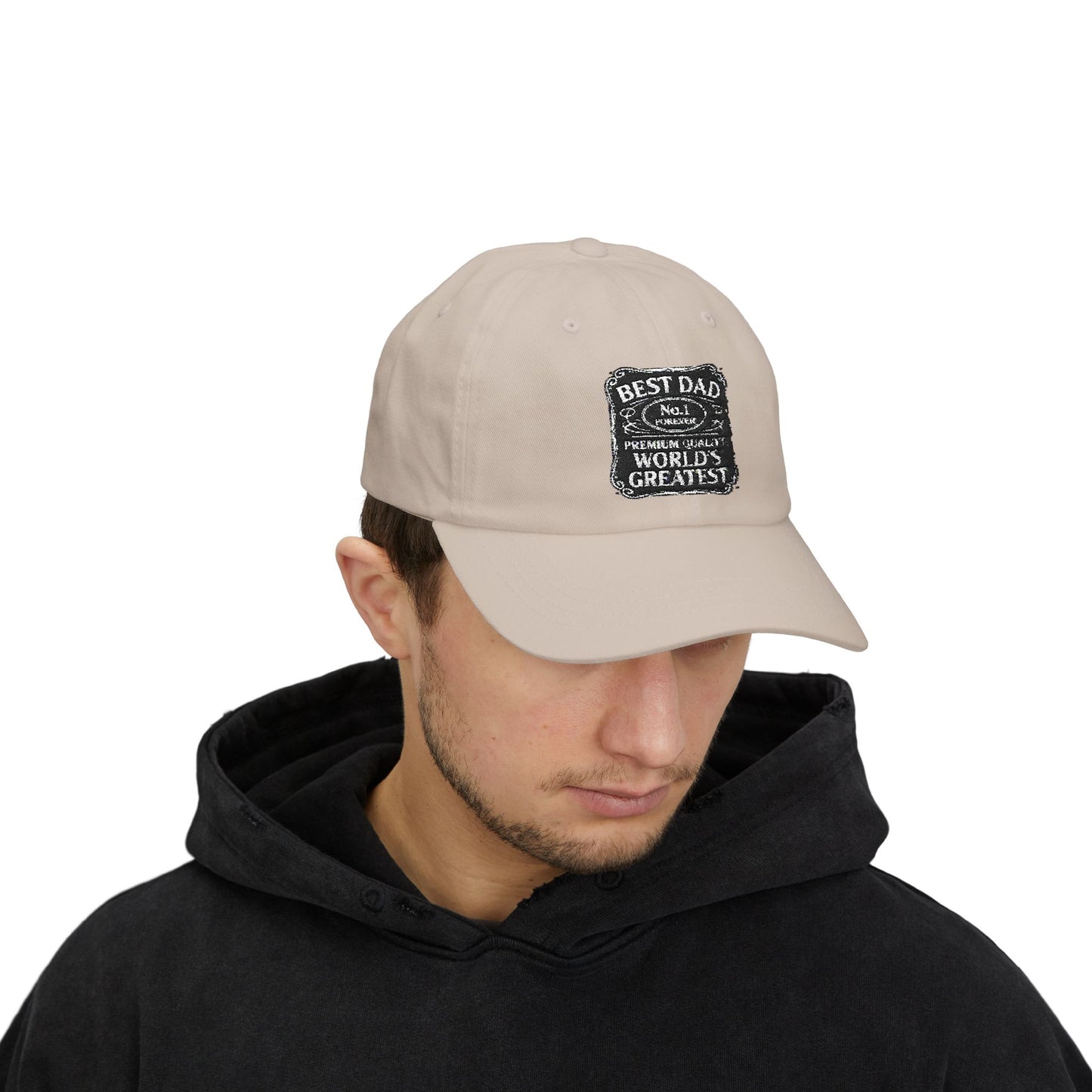 Classic Dad Cap - Best Dad Number 1 Hat, Perfect Father's Day Gift, Casual Style Cap, Unisex Fashion Accessory, Everyday Wear