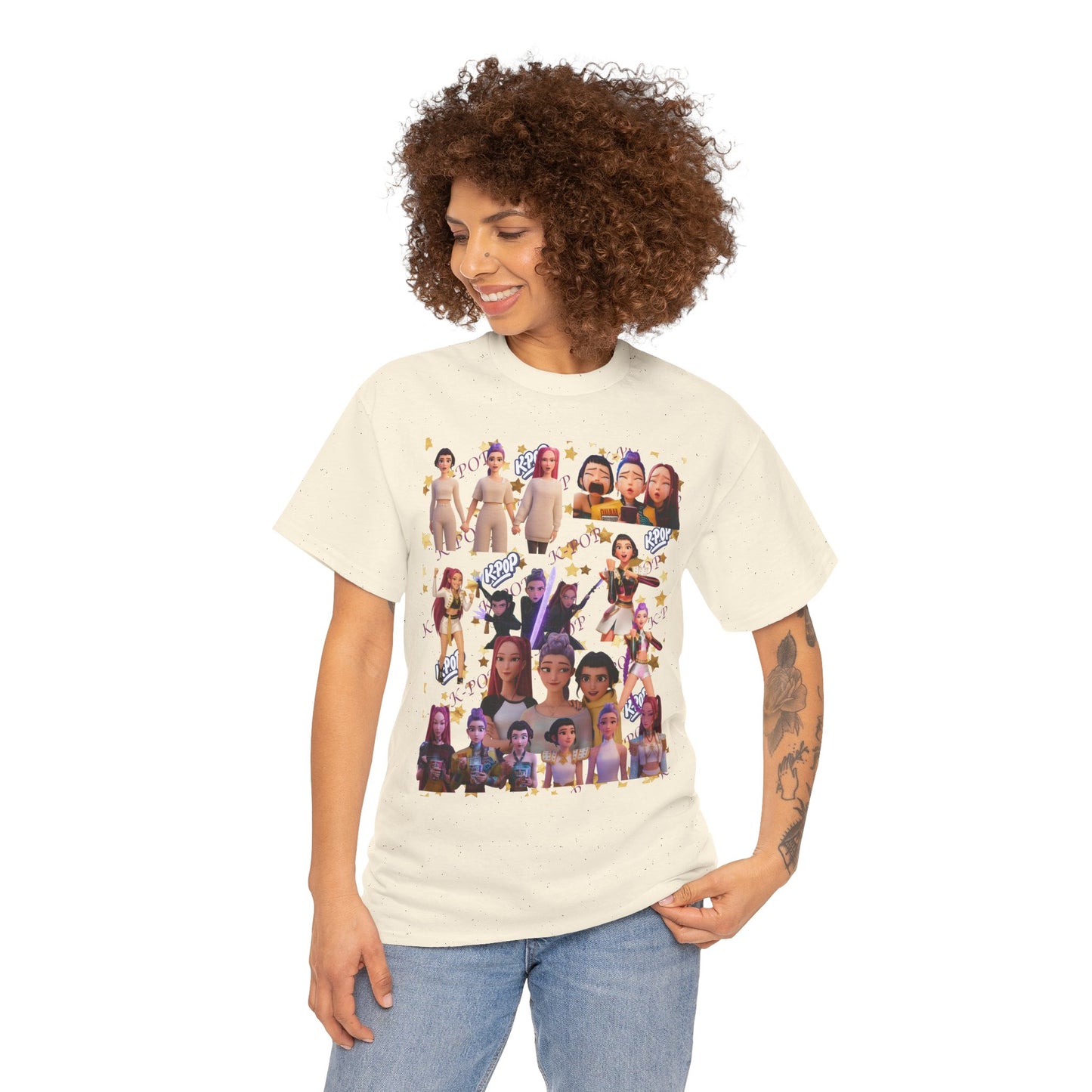 Fun Graphic T-Shirt for Parties, Casual Wear, Birthdays, Gifts, Colorful Life Moments Tee