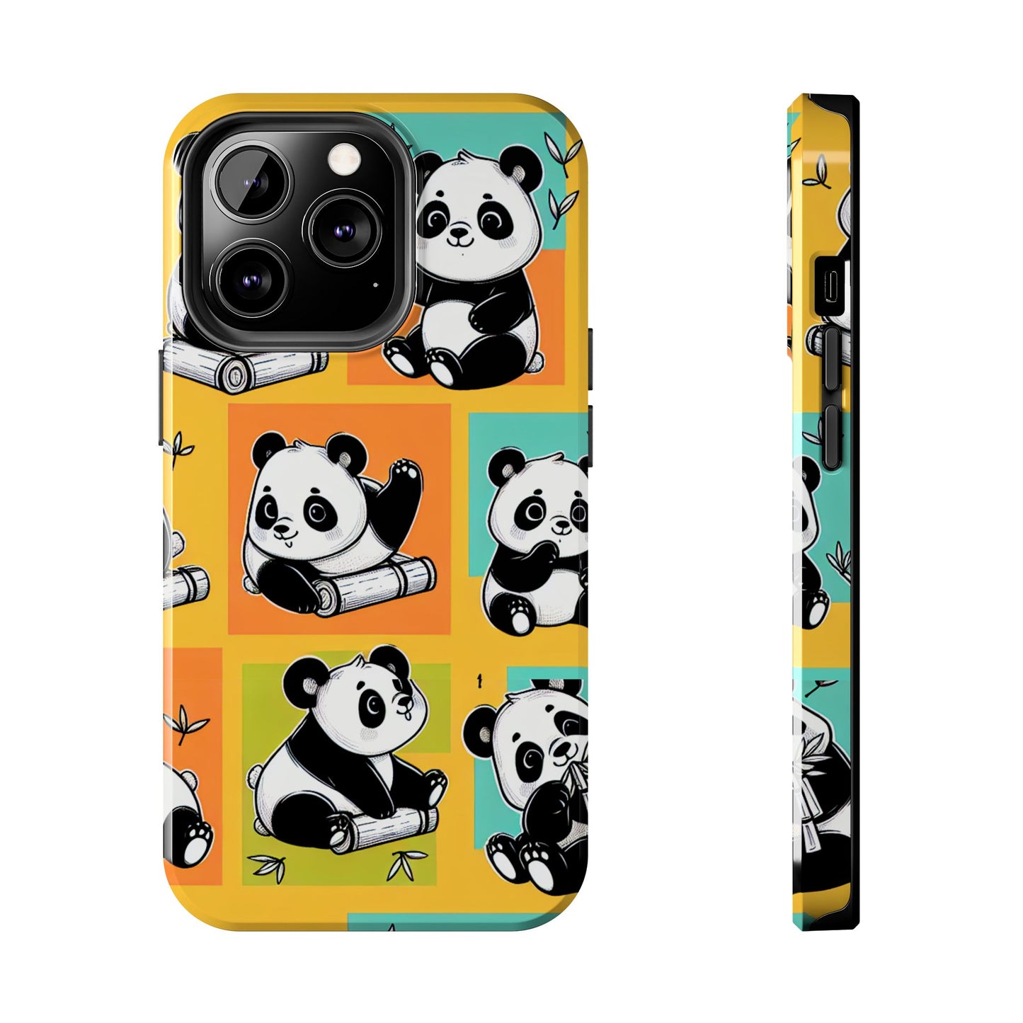 Cute Panda Phone Cases, Tough Panda Phone Cases, Gifts for Animal Lovers, Cute Cell Phone Cover, Fun Smartphone Accessories