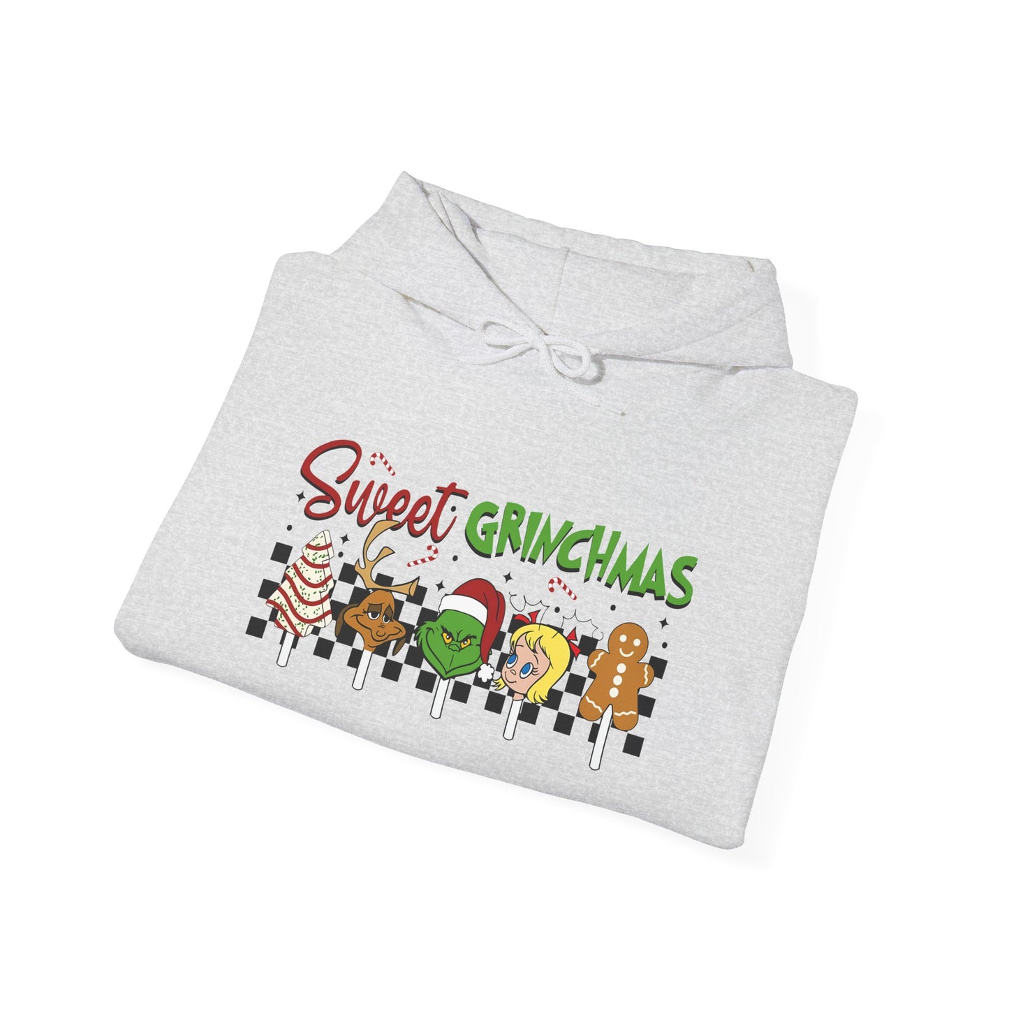 Sweet Grinchmas Hoodie, Cozy Holiday Sweatshirt, Christmas Gift for Him/Her, Unisex Xmas Apparel, Festive Winter Hoodie