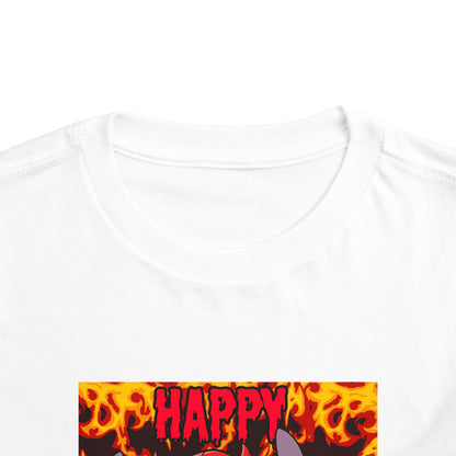 Happy Halloween Toddler Tee, Cute Kids T-Shirt, Halloween Costume, Fall Apparel, Toddler Graphic Shirt