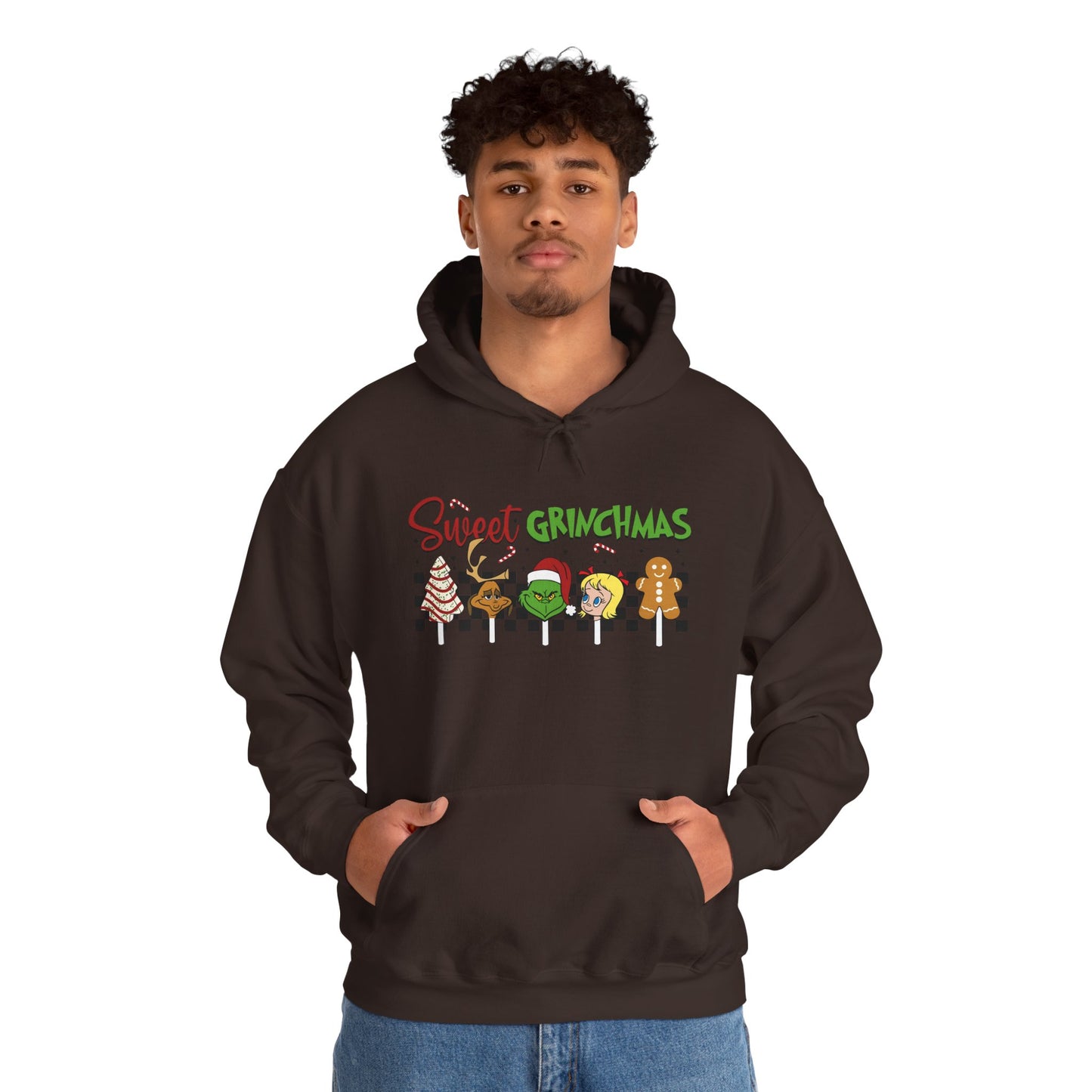 Sweet Grinchmas Hoodie, Cozy Holiday Sweatshirt, Christmas Gift for Him/Her, Unisex Xmas Apparel, Festive Winter Hoodie