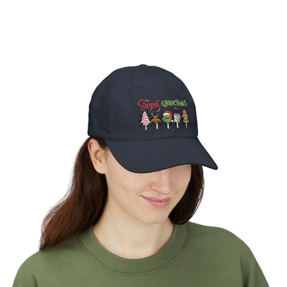 Festive Dad Cap - Sweet Grinchmas Hat for Holiday Cheer, Christmas Gift, Matching Family Outfit, Winter Accessory, Trendy Headwear