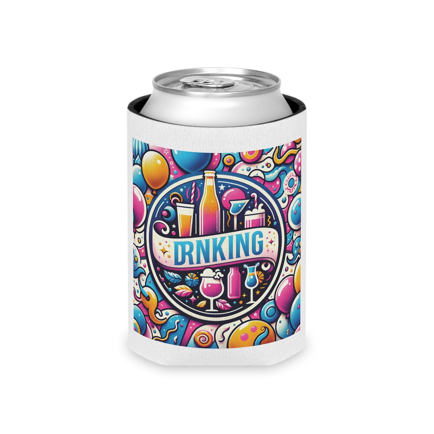 Colorful Drinking Can Cooler - Perfect for Parties, BBQs, Pool Days, and Celebrations | Unique Gift Idea for Friends and Family, Fun [...]