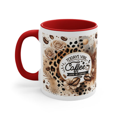 Trendy Coffee Accent Mug | Today's Vibe Coffee Mug, Unique Gift for Coffee Lovers, Chic Kitchen Decor, Fun Birthday Gift, Home Office [...]