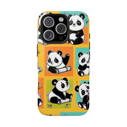 Cute Panda Phone Cases, Tough Panda Phone Cases, Gifts for Animal Lovers, Cute Cell Phone Cover, Fun Smartphone Accessories
