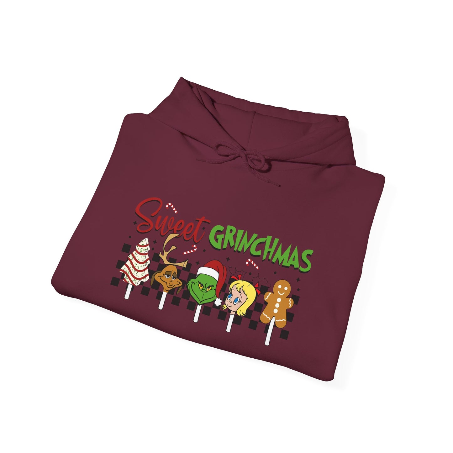 Sweet Grinchmas Hoodie, Cozy Holiday Sweatshirt, Christmas Gift for Him/Her, Unisex Xmas Apparel, Festive Winter Hoodie