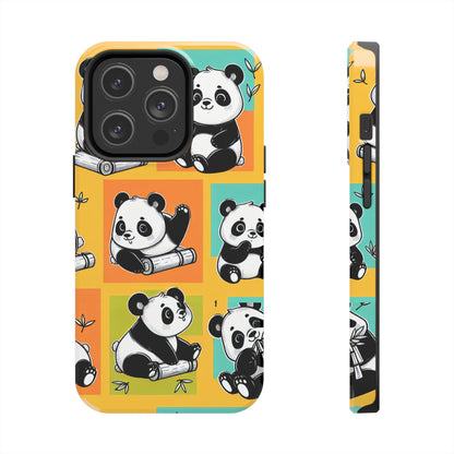 Cute Panda Phone Cases, Tough Panda Phone Cases, Gifts for Animal Lovers, Cute Cell Phone Cover, Fun Smartphone Accessories