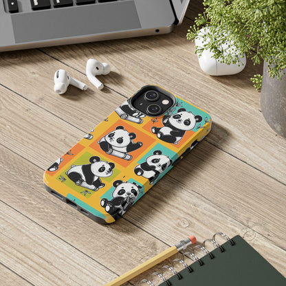 Cute Panda Phone Cases, Tough Panda Phone Cases, Gifts for Animal Lovers, Cute Cell Phone Cover, Fun Smartphone Accessories