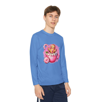 Youth Long Sleeve Holiday Tee - Cute Gingerbread Design, Perfect for Christmas, Winter Celebrations, Gift for Kids, Festive Wear, [...]