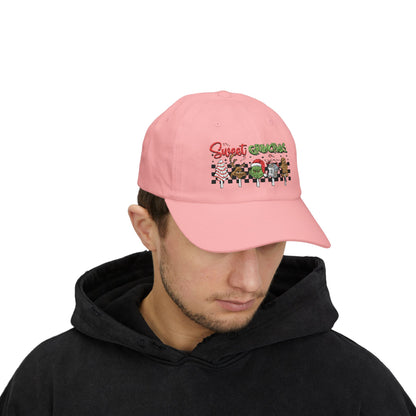 Festive Dad Cap - Sweet Grinchmas Hat for Holiday Cheer, Christmas Gift, Matching Family Outfit, Winter Accessory, Trendy Headwear