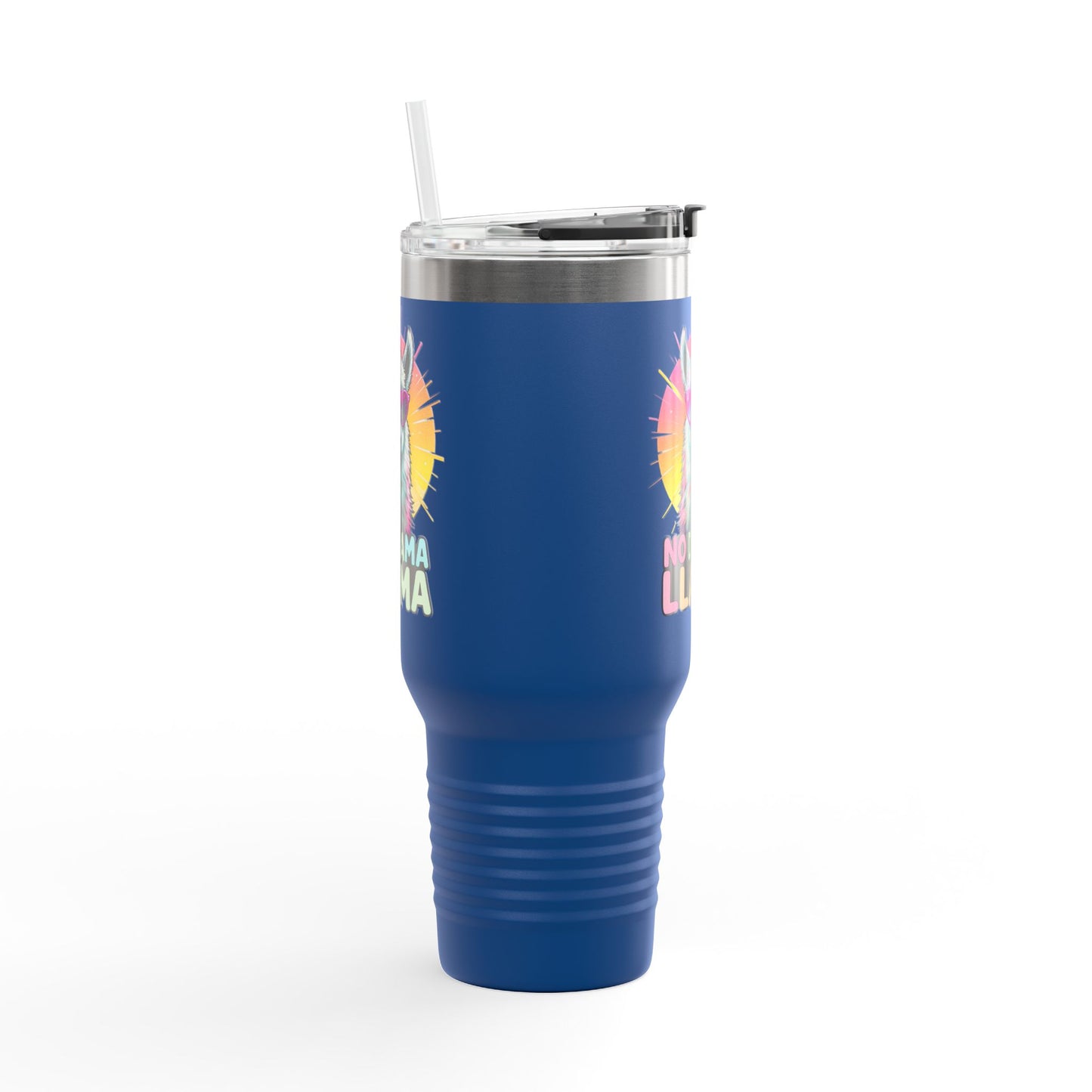 No Drama Llama Insulated Travel Mug, 40oz - Fun, Colorful Drinkware for Llama Lovers, Perfect Gift for Birthdays, Travel, or Camping, [...]
