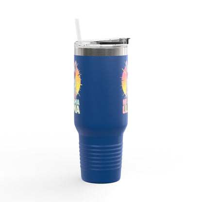 No Drama Llama Insulated Travel Mug, 40oz - Fun, Colorful Drinkware for Llama Lovers, Perfect Gift for Birthdays, Travel, or Camping, [...]
