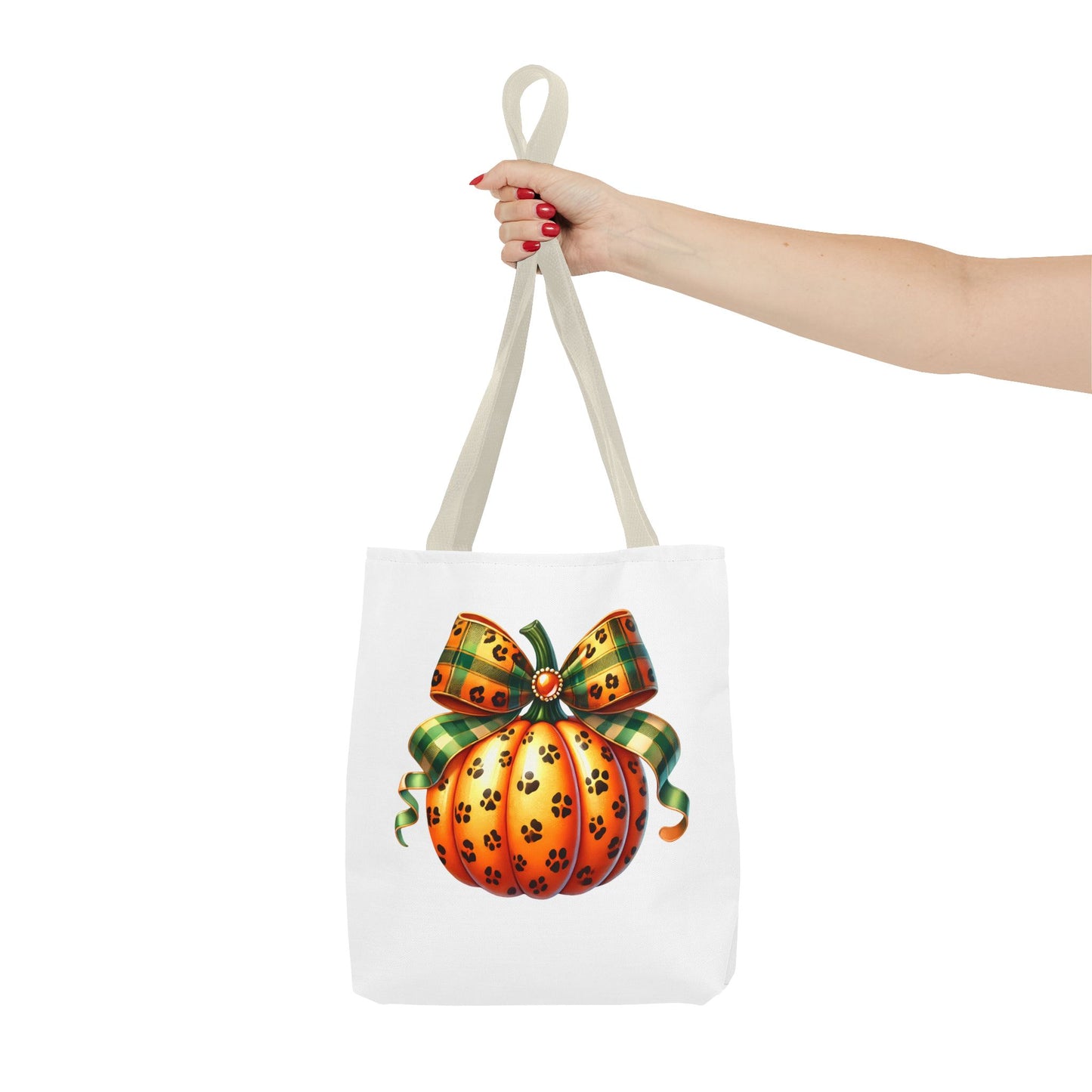 Festive Pumpkin Tote Bag, Halloween Decor, Gift for Pet Lovers, Autumn Accessories, Everyday Use