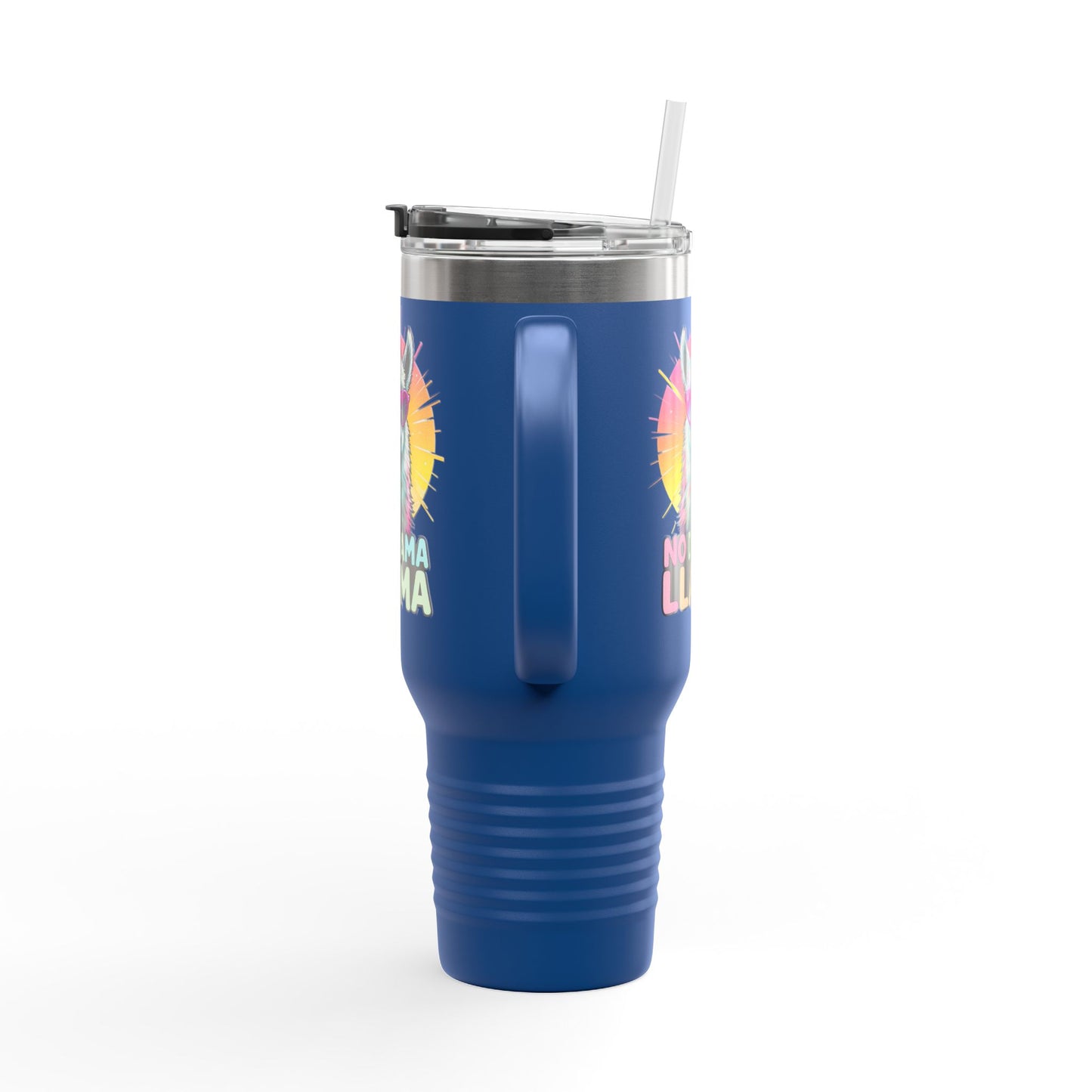 No Drama Llama Insulated Travel Mug, 40oz - Fun, Colorful Drinkware for Llama Lovers, Perfect Gift for Birthdays, Travel, or Camping, [...]