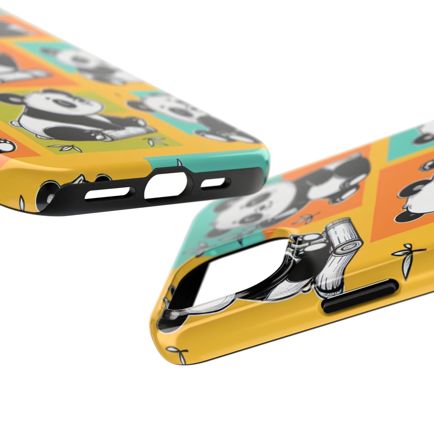 Cute Panda Phone Cases, Tough Panda Phone Cases, Gifts for Animal Lovers, Cute Cell Phone Cover, Fun Smartphone Accessories