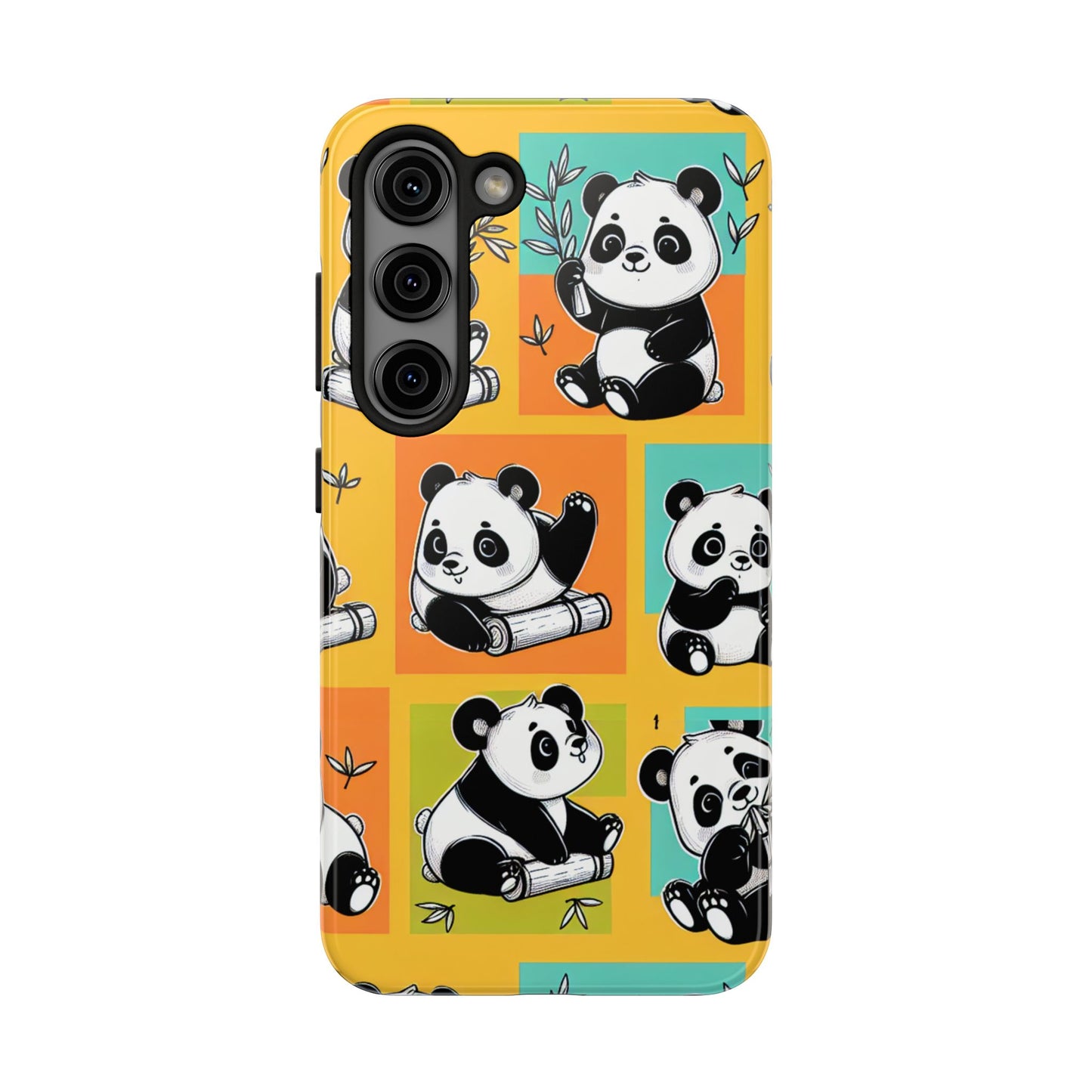 Cute Panda Phone Cases, Tough Panda Phone Cases, Gifts for Animal Lovers, Cute Cell Phone Cover, Fun Smartphone Accessories
