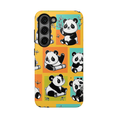 Cute Panda Phone Cases, Tough Panda Phone Cases, Gifts for Animal Lovers, Cute Cell Phone Cover, Fun Smartphone Accessories