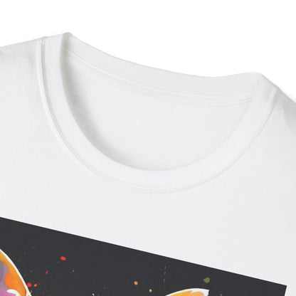 Colorful Chihuahua Art T-Shirt, Pet Lover Gift, Animal Lover Tee, Casual Wear, Unique Dog T-Shirt, Dog Mom Gift