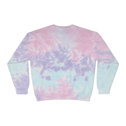 Cute Bunny Tie-Dye Sweatshirt, Unisex Tie-Dye Pullover, Pastel Cozy Sweatshirt, Unique Tie-Dye Apparel, Casual Fun Gift