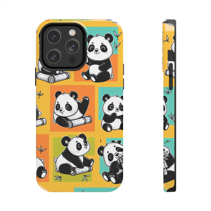 Cute Panda Phone Cases, Tough Panda Phone Cases, Gifts for Animal Lovers, Cute Cell Phone Cover, Fun Smartphone Accessories