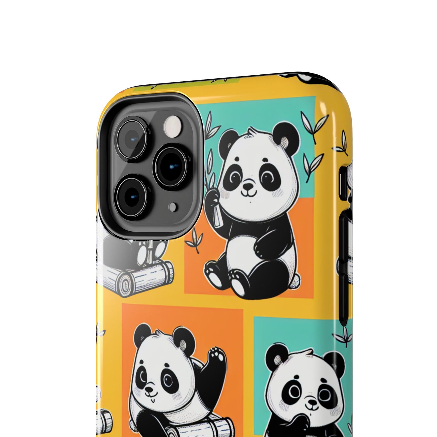 Cute Panda Phone Cases, Tough Panda Phone Cases, Gifts for Animal Lovers, Cute Cell Phone Cover, Fun Smartphone Accessories