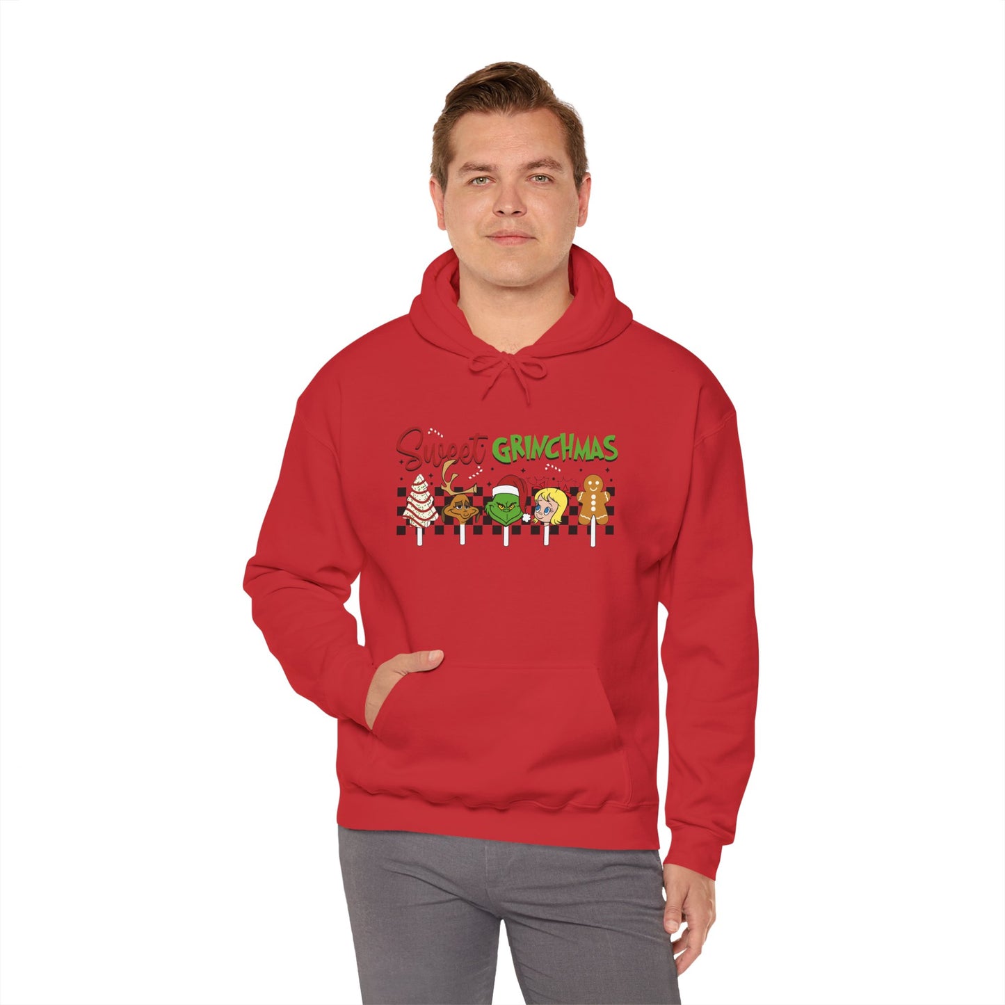Sweet Grinchmas Hoodie, Cozy Holiday Sweatshirt, Christmas Gift for Him/Her, Unisex Xmas Apparel, Festive Winter Hoodie