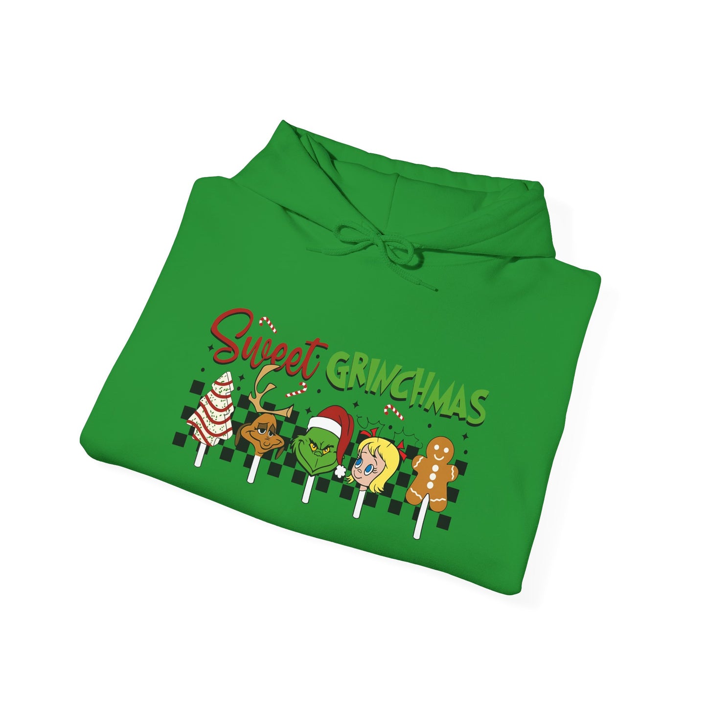 Sweet Grinchmas Hoodie, Cozy Holiday Sweatshirt, Christmas Gift for Him/Her, Unisex Xmas Apparel, Festive Winter Hoodie